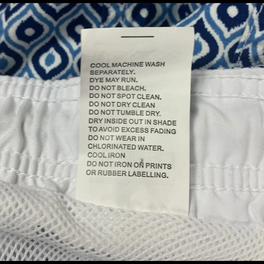 Island Haze Mens Swim Trunks Size XX Large Vacation Travel - Picture 15 of 15